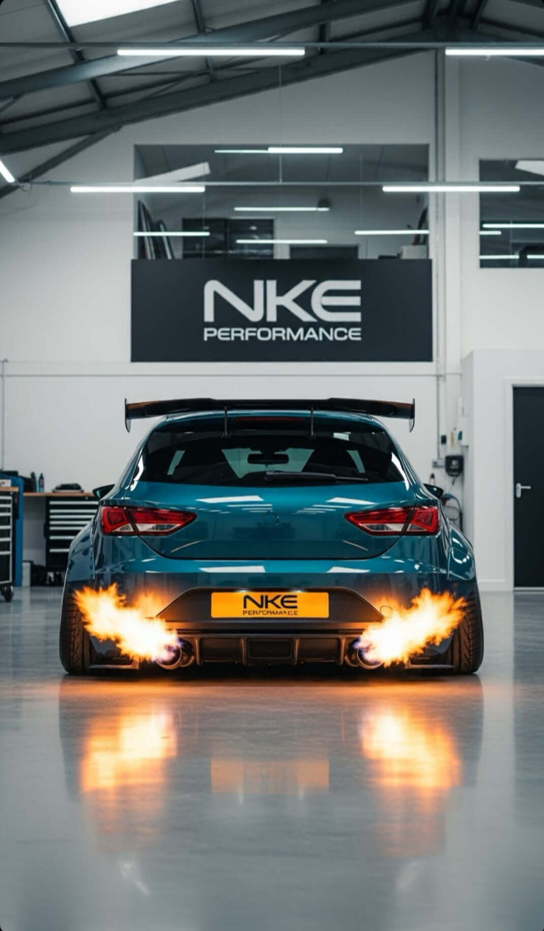 Seat Leon NKE Dual Flamer Kit
